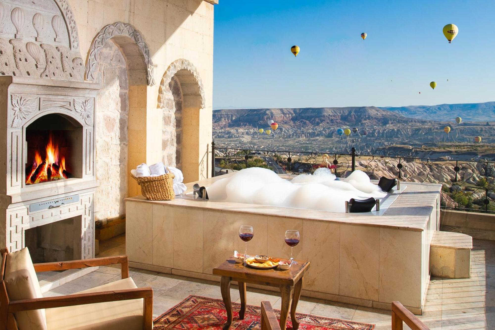 Simera In Cappadocia - Special Class - Best View Rooftop Hotel Üçhisar Exterior foto