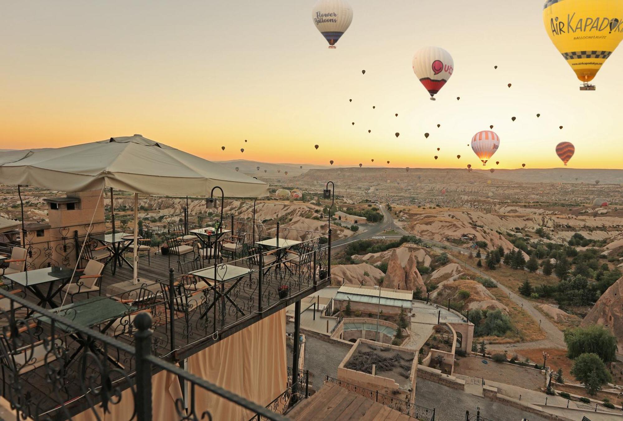 Simera In Cappadocia - Special Class - Best View Rooftop Hotel Üçhisar Exterior foto